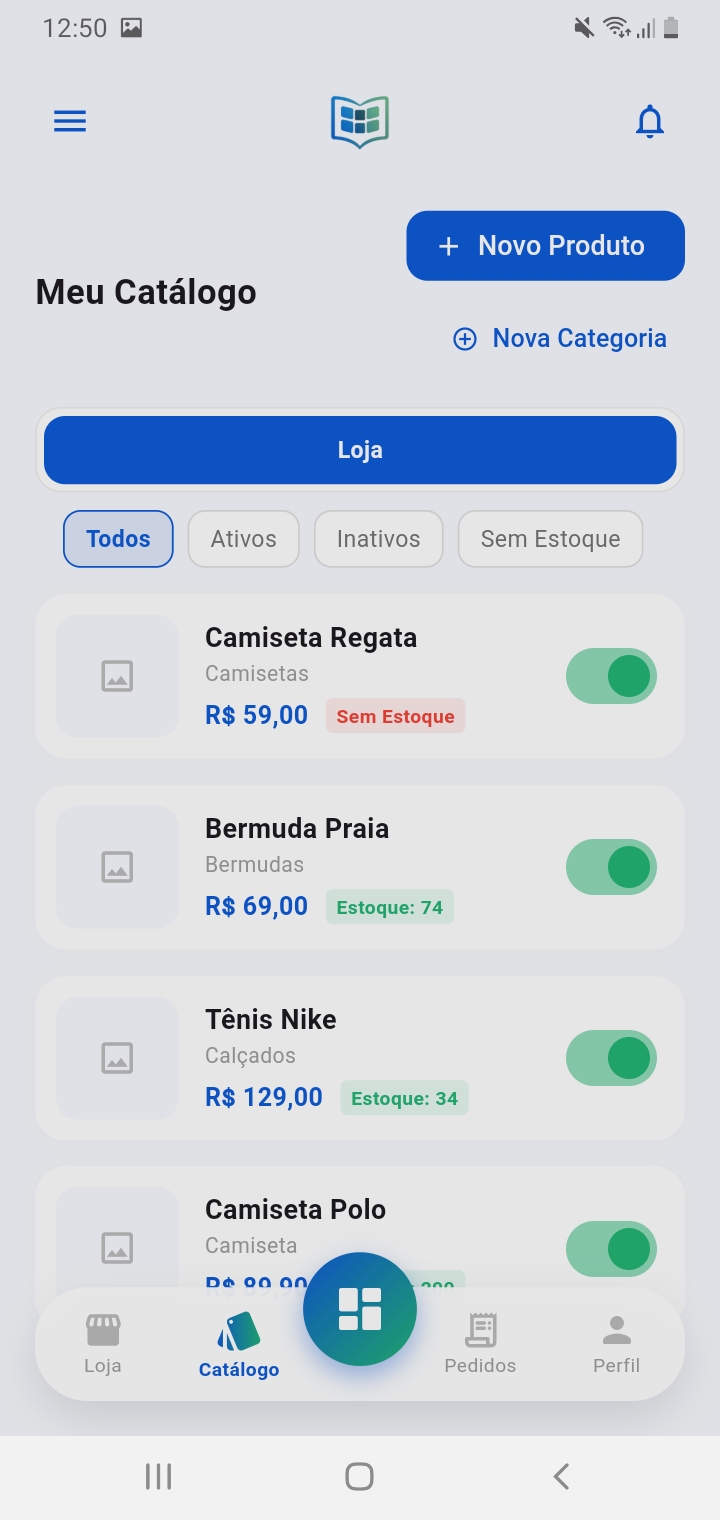 Seu Catálogo, Padrão Ouro.